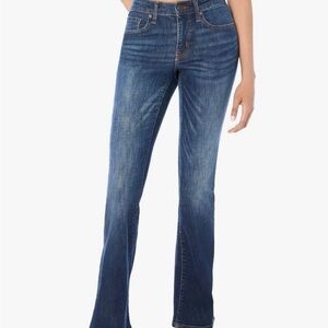 Aeropostale Womens Aero Mid Rise Bootcut Jean size 6 short